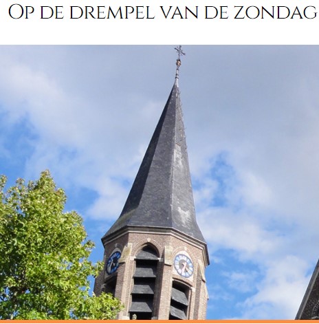 op de drempel van de zondag